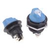 Car Battery Race Rally Switch 50 100 200 300A Blue Battery Disconnector Isolator Cut Off Switch Kit For Rv Motorcycle Truck Boat