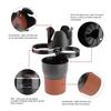 4in1 Multifunction Auto Car Seat Cup Holder Water Bottle Drink Coffee Adjustable