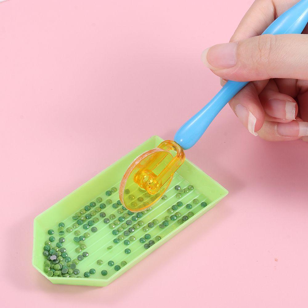 Embroidery Diamond Painting Pen Kit Plastic Cross Stitch Accessories Point Drill Pens DIY Craft Roller 5D Diamond Painting Tool