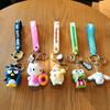 Authentischer Hello Kitty Schlüsselanhänger Silikon Niedliches Cartoon-Accessoire Für Geschenke Und Taschen