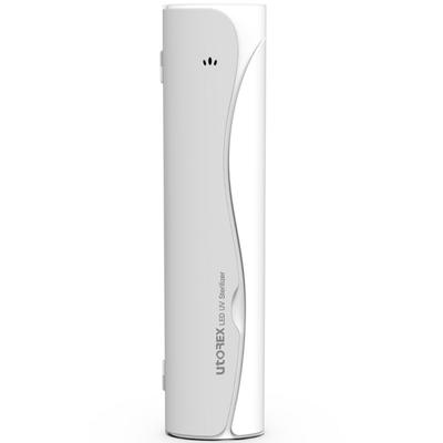 Utorex Grace Rechargeable UV C LED Portable Toothbrush Sterilizer UTC-28G, Light Gray