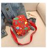 Childrens Dinosaur Cartoon Sling Bag With Zipper Closure For Daily Outings