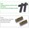 3D Printer Nozzle Cleaning Brush Soft Silicone Easy to Use for 3D Printer Thoroughly Removes