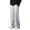 Men's Casual Loose Straight-Leg Fleece-Lined Pants - Autumn/Winter Style