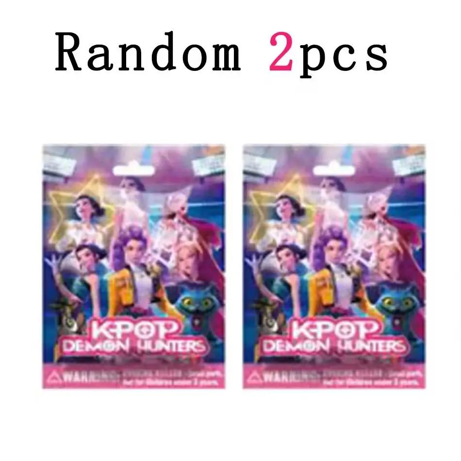 12 Stück Blindbox Kpop Dem on Hunter Kawaii Girlgroup Sammelfiguren Plüschtasche Spielzeug Rumi Mira Zoey Jinu 2-4,5 Zoll für Party