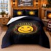Printed 3Pcs Bedding Set Nirvana Pattern Bed Sheet Pillowcase For Bedroom Decor
