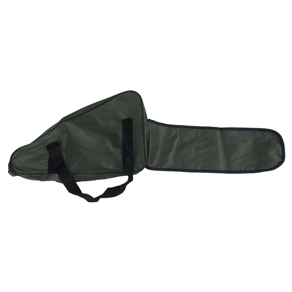 Adjustable Strap Chainsaw Carry Case Made of Waterproof Oxford Fabric Fits 12 14 and 16 Inch Chainsaws with Handle