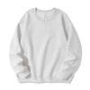 Unisex Oversized Cotton Blend Long Sleeve Pullover Hoodie Solid Color Casual Sweatshirt Winter