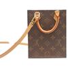LOUIS VUITTON M81295 Monogram Petite Sac Pla Shoulder bag BrownUsed