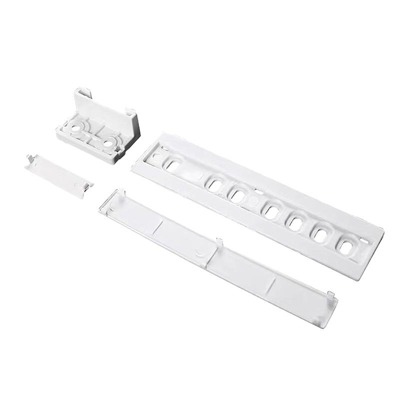 1 Set Universelle Eingebettete Kühlschrank-Gleitschiene Für Kühlschranktür-Gleitschiene Montagekit Kühlschranktür-Führung Bewegliche Gleitschiene