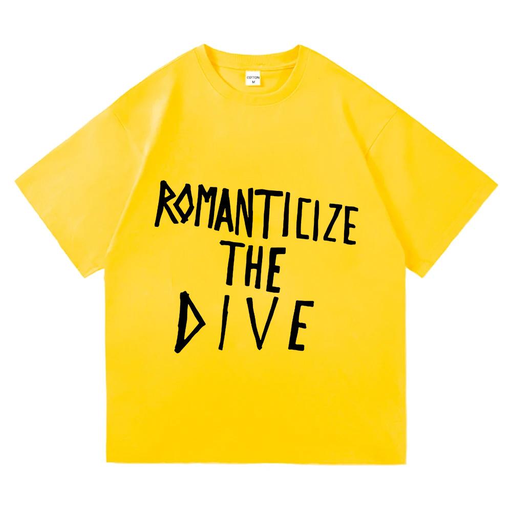 

Female Tees METRIC RoUnisexticize The Dive Tshirts Summer Cotton Short Sleeve Unisex Streetwear Tees Graphic Print Merch Women Tops 2XL