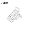 Acrylic Nail Clip Transparent Gel Quick Building Nail Tips Clips Fingernail Extension Uv Clamps Manicuring Art Builder Tools Set