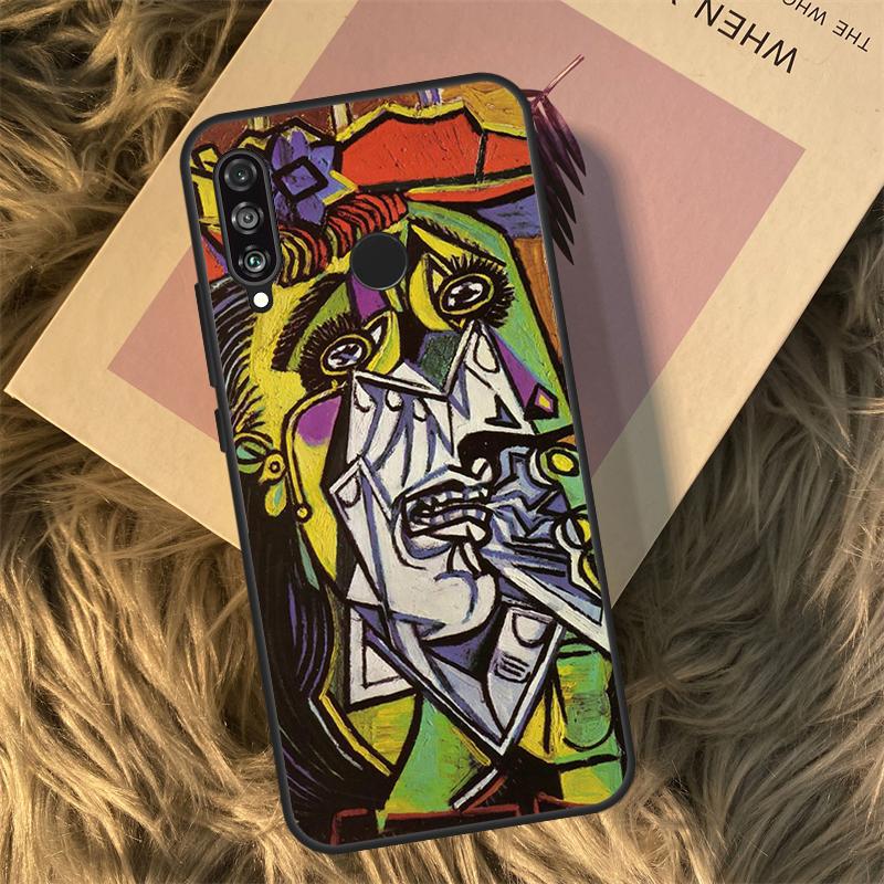Picasso Abstract Art Painting For Huawei Nova 9 10 SE 3i 7i 8i 11i 12i Y60 Y61 Y70 Y72 Y73 Y90 Y91 P20 P30 P40 Lite Case