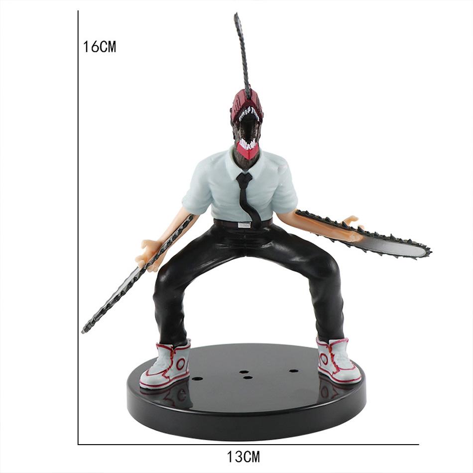 Chainsaw Man Denji Anime Figure Denji/Power Action Figure 1560 Chainsaw Man Denji Figurine Adult Collectible Model Doll Toy