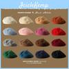 Wool Beret Hat For Women Winter Artistic Cotton Breathable Sunshade Stylish Summer