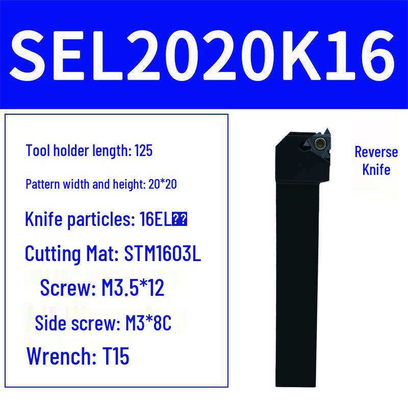 CNC Lathe Tool Holder for SER2020K16/2525M16 Forward/Reverse External Threading