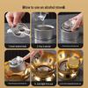 ZISIZ Stainless Steel Mini Hot Pot Set