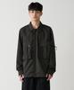 Knouun Nylon Shirts Jacket (Charcoal)