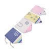 4pcs House Shape Baby Bed Bumper Cartoon Anti Collision Bed Surrounder Detachable Washable Baby Bed