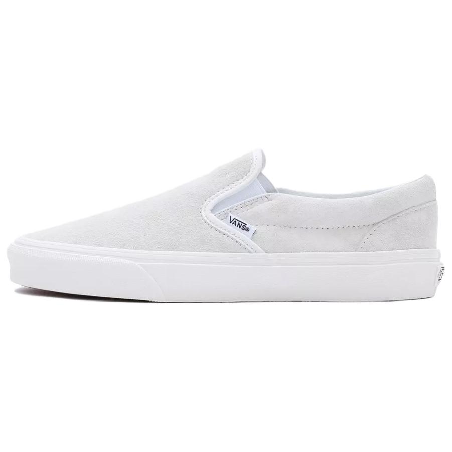 Vans Slip-On Comfortable Lightweight Thin Sole Durable Low-Top Skate Shoes Unisex Sneakers White VN000BVZJVY