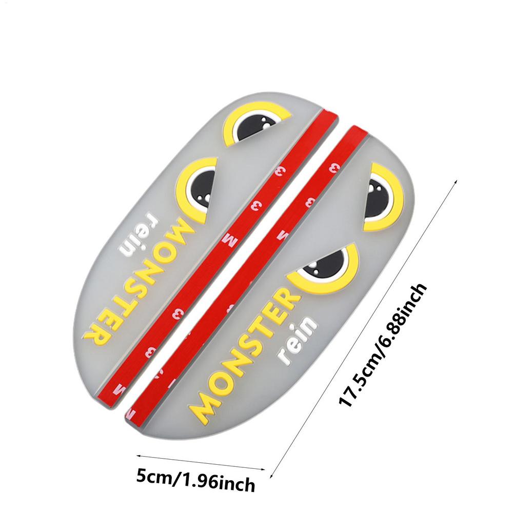 Защита от дождя на зеркало автомобиля 2 шт. Накладка от дождя на зеркало заднего вида Универсальная Козырек от дождя Предотвращение пыли Автоаксессуары Автомобиль Внедорожник Автомобильный