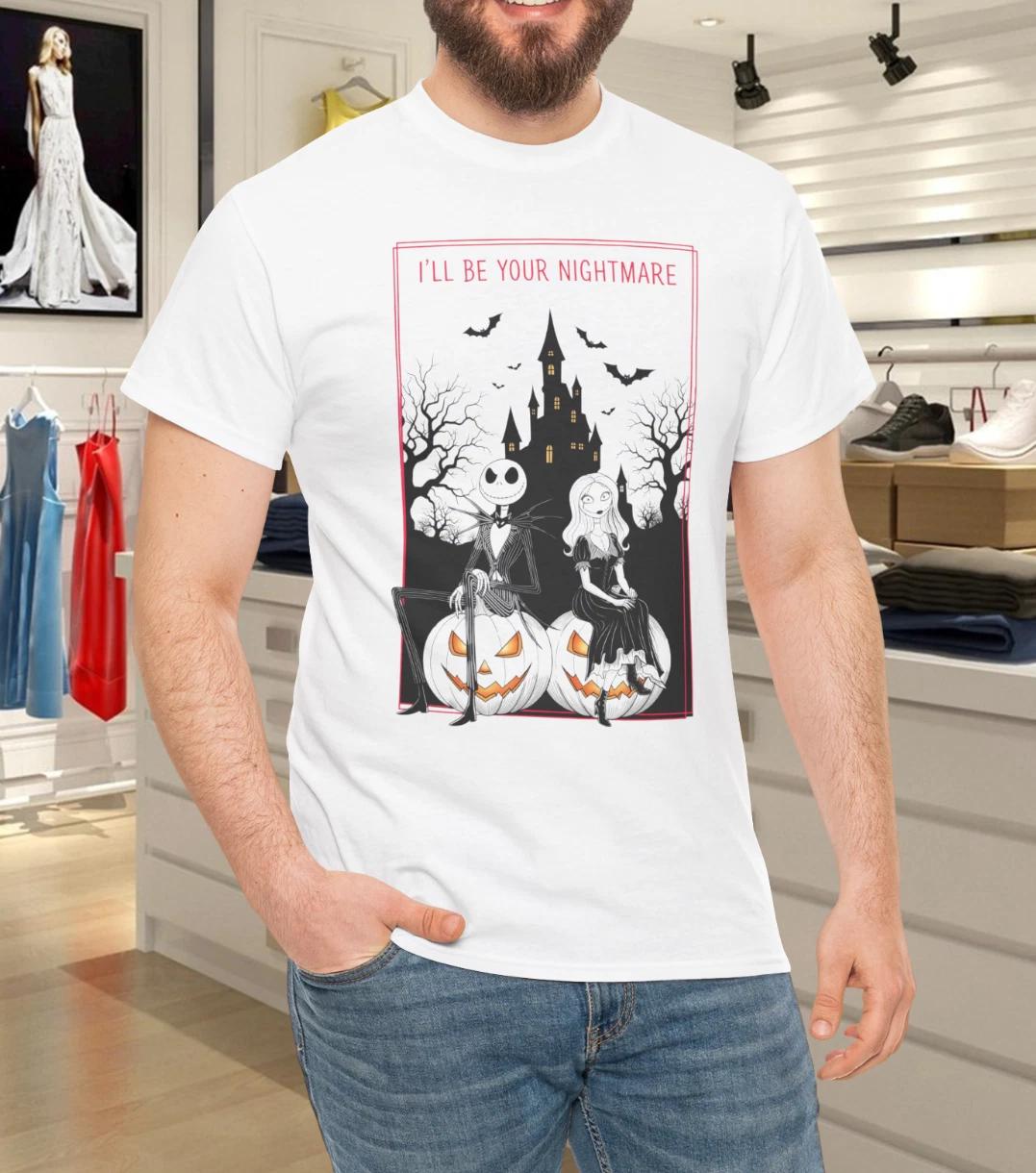 

Nightmare Before Christmas Jack and Sally T-Shirt New S