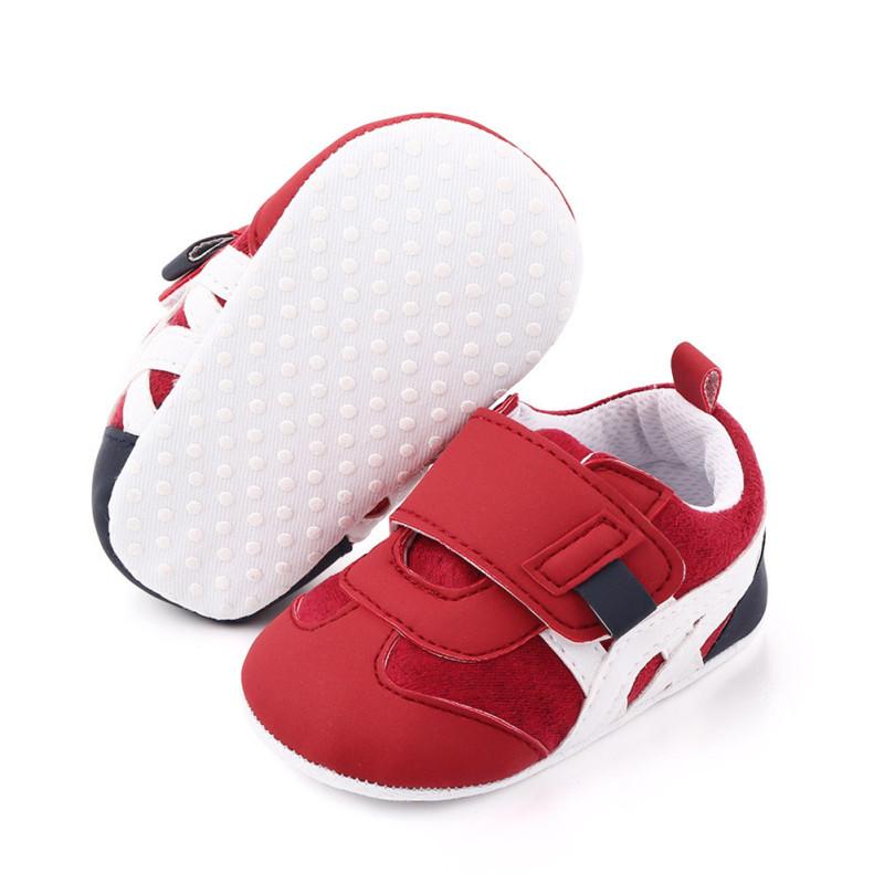 Hot! 1 Pair Of Baby Shoes Cotton Soft Nubuck Multicolor Toddler Shoes For 3-12 Months Babies