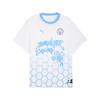 X Manchester City Hoops Skin-Friendly Comfortable Fashion Short Sleeve T-Shirt Men Tops 631695-01