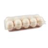 100pcs Transparent Disposable Eggs Packaging Boxes with Cover Tray Supermarket Sales Packaging Thickening Duck Egg Storage Box