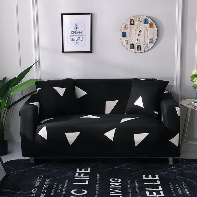 Spandex Sofa Cover Slipcovers Elastic All -Inclusive Couch Case For Different Shape Sofa Loveseat Chair L -Style Sofa Case
