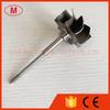 GTB25 51/53mm 9 Blades Journal Bearing Turbine Wheel&shaft /turbine Shaft&wheel