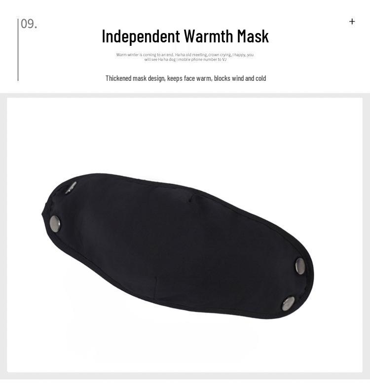 Men's Windproof Lei Feng Winter Hat with Ear Protection - Thick, Warm, and Plush for Cycling Outdoors