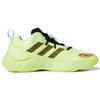 adidas Exhibit A Fabric Non-Slip Wear-Resistant Low-Top Retro Basketball Shoes Men Sneakers Fluorescent-Green GW2956