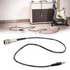Guitar Piezo Adapter Cable 66cm Endpin Output Jacks Stereo Connection Quick Installation Acoustic Pickup Replacement Cord