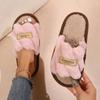 Autumn and Winter Women's Plush Indoor Comfortable Warm Slippers