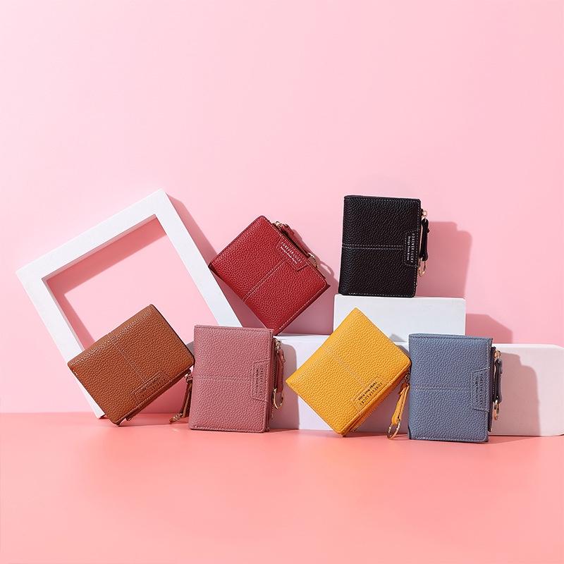 IELGY Women's Wallet Simple Fashion Short Multifunctional