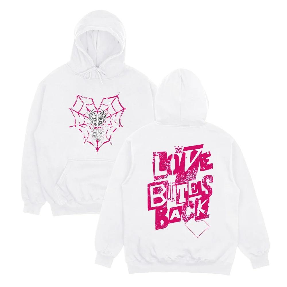 

Толстовки AJ Lee Love Bites Винтажные Уличные Оверсайз Уличная Одежда Женская Мужская С Длинным Рукавом Пуловеры Для Занятий Спортом На Открытом Воздухе Одежда Y2K 4XL