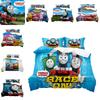 High-quality Thomas Cartoon Digital Print Bedding Set Flower Pattern Suitable For 1.8m Bed