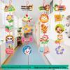 Children's Day Classroom Decorations: Cartoon Flag Banners for Kindergarten Activities