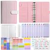 Macaron A6 Loose-Leaf Notebook for Phone, Cash, Budget, & Financial Planning