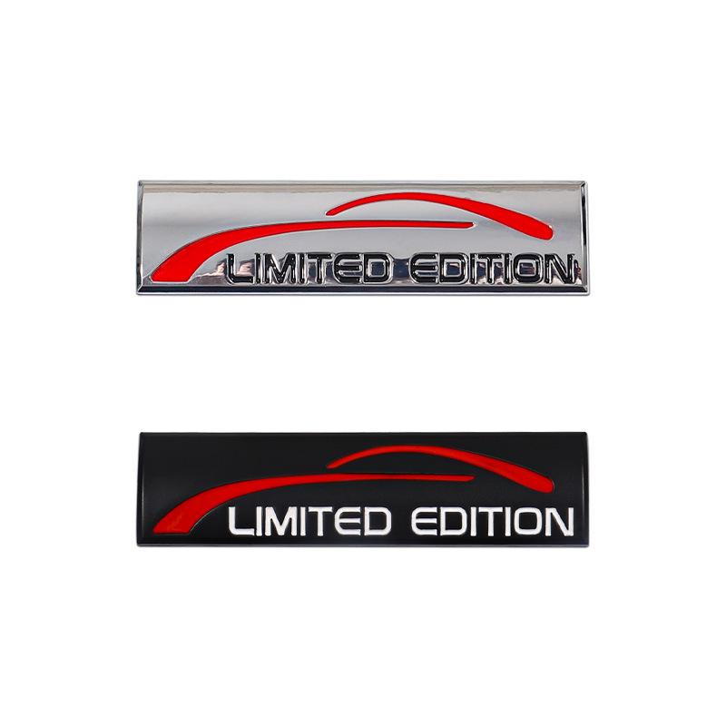 Limited Edition Custom Metal Car Emblem - Rear & Side Body Sticker