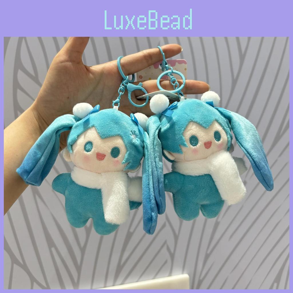 Lovely Plush Hatsune Miku Keychain Doll Soft Pp Cotton Filling Ideal For Cute Accessories