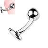 Metal Beads Butt Plug Set Fake Dildo Metal Anal Plug Wearable Insert Sex Toy for Male Female Anal Dilation G-spot Anal Plug