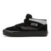 Vans Sneakers Unisex Half Cab 33 DX Pelle di Coccodrillo Nera Velcro VN0A5KX6B3C
