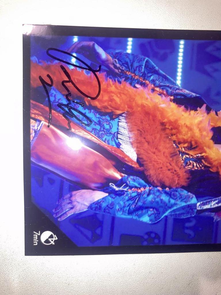 [USED] 7m!n Hinode Riku Autographed Photo