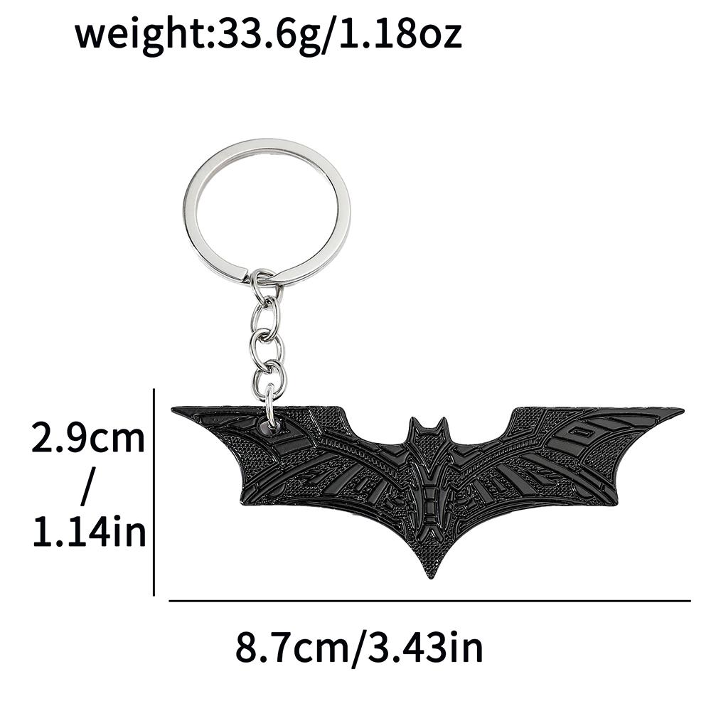 Batman Hero Keychain Car Pendant Autumn Fashion Anime Film Character Couple Keychain Birthday Gifts