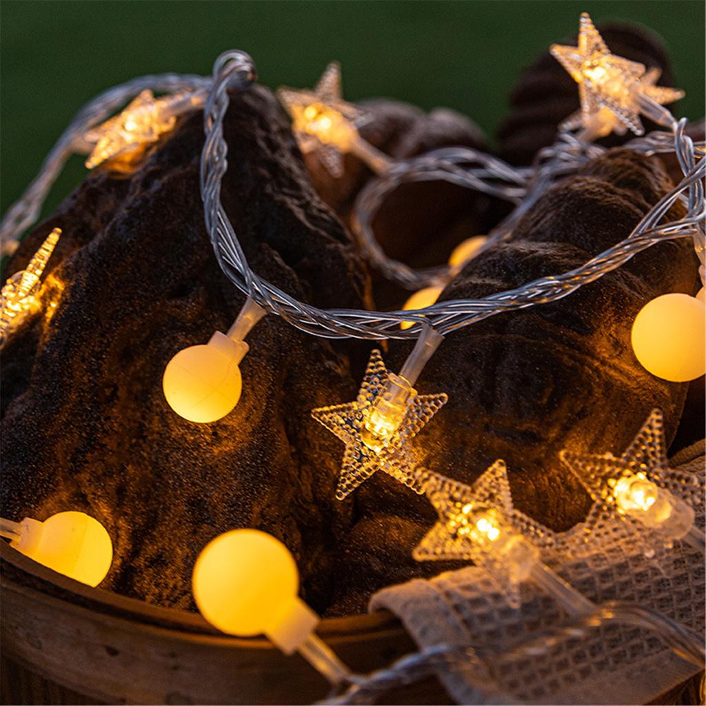 Christmas Lights Warm White For Outdoor Indoor Bedroom Garden Christmas Tree Wedding 33Ft 20Ft 10Ft Battery Operated