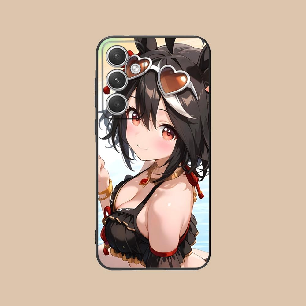 Anime Uma Musume Kitasan Phone Case for Samsung Galaxy S26 S25 S24 S23 S22 S21 S20 Note20 Plus FE Ultra Colorful Cover Pretty