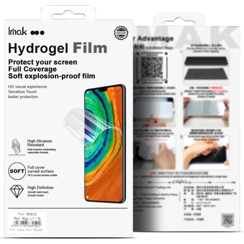 Xiaomi 17 Max 5G Hydrogel Film IMAK 4th Generation Full Coverage Screen Protector Support Fingerprint Unlocking