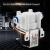 Water Valve, DC 12V Copper Plastic Electric Solenoid Valve Normally Close Purifier Water Valve for Water Filters